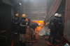 Fire mishap near Clock Tower damages two shops, goods vehicle